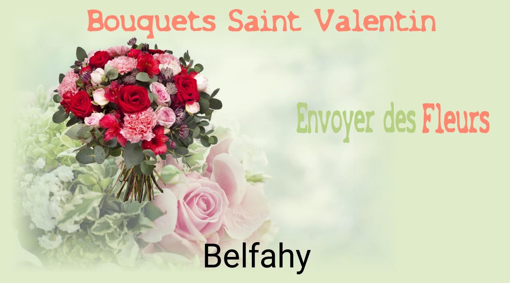 Roses de Saint-Valentin livrées à Belfahy